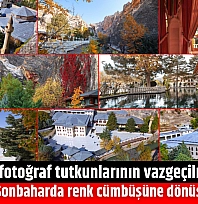 Malatya'da fotoğraf tutkunlarının vazgeçilmez adresi: Sonbaharda renk cümbüşüne dönüştü