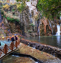 Malatya'da gezi için harika alan: Sonbaharla masal diyarını aratmadı…