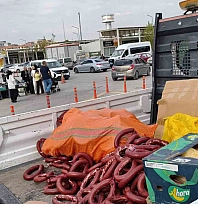 Malatya'daki yöresel fuarda bozuk gıdaları sattılar: Etiket başka, ürün başka çıktı