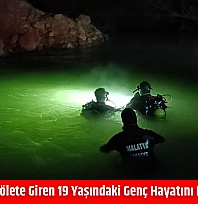 Malatya'da Gölete Giren 19 Yaşındaki Genç Hayatını Kaybetti