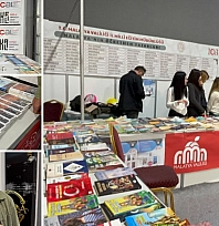 Malatya'da iki lisenin yayınevi var: Öğrenciler kendi kitaplarını fuarda tanıtıyor