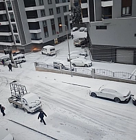 Malatya'da kar sürprizi: Kent merkezi beyaza büründü