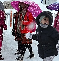 Malatya'da kar tatili bir gün daha uzatıldı