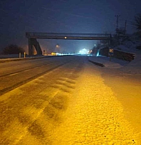 Malatya'da kar yağışı etkisini sürdürüyor