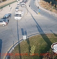 Malatya'da trafik kazaları anbean kaydedildi