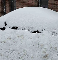 Doğanşehir'de kar kalınlığı 1 metreyi buldu