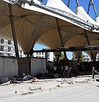 Malatya'da konteynerların ne zaman kaldırılacağını belli oldu
