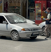 Malatya'da korkutan anlar! Hem sürücü hem yaya yaralandı...