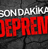 Malatya'da korkutan deprem!