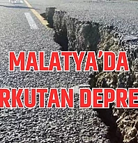 Malatya'da korkutan deprem!