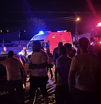 Malatya'da korkutan kaza: Karşı şeritten araç gelmemesi facianın önüne geçti