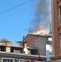 Malatya'da korkutan yangın!