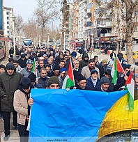 Malatya'da Kudüs yürüyüşü: Sessizlik, işgalin en büyük destekçisi....