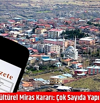Malatya'da kültürel miras kararı: Çok sayıda yapı tescillendi…