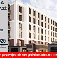 Malatya'da Merkez 1 Çarşı Projesi'nin Kura Çekimi Başladı: Canlı izlemek İçin Tıklayın…