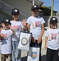 Malatya'da miniklere trafik bilinci aşılandı