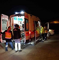 Malatya'da kaza: Sipariş götürürken yaralandı