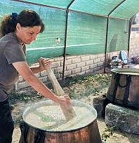 Malatya'da Muharrem ayı dolayısıyla aşure lokması ikram edildi