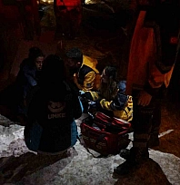 Malatya'da yangın paniği: Mahsur kalan kadın son anda kurtarıldı