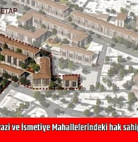 Malatya'da Niyazi ve İsmetiye Mahallelerindeki hak sahipleri belli oldu…