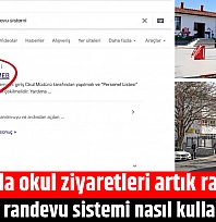Malatya'da okul ziyaretleri artık randevulu: Veli randevu sistemi nasıl kullanılır?