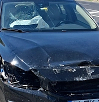 Malatya'da otomobil ile tır çarpıştı: 2 yaralı