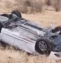 Malatya' da otomobil Şarampole Yuvarlandı, 4 Yaralı