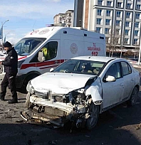 Malatya Ankara yolunda kaza: 2 Yaralı