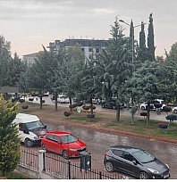 Malatya'da özlenen yağış başladı…