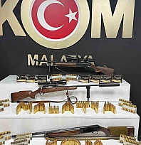 Malatya'da ruhsatsız silah operasyonu: 2 gözaltı