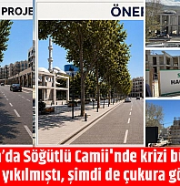 Malatya'da Söğütlü Camii'nde krizi büyüyor| Depremde yıkılmıştı, şimdi de çukura gömülüyor!