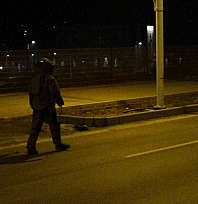 Malatya'da yol kenarına bırakıldı! Şüpheli çanta fünye ile patlatıldı