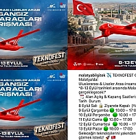Malatya'da TEKNOFEST heyecanı: İHA yarışının tarihi belli oldu