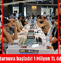 Malatya'da turnuva başladı! 1 Milyon TL ödül verilecek