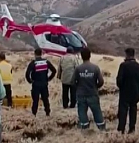 Malatya'da uçuruma yuvarlanan adamın kurtarılma anları ortaya çıktı!