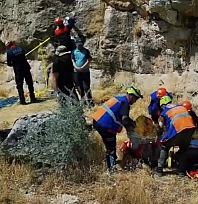 Malatya'da UMKE'den gerçeği aratmayan tatbikat