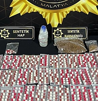 Malatya'da narkotik operasyonu: 2 tutuklama
