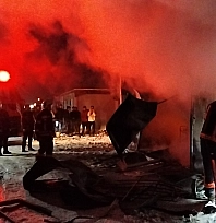 Malatya'da yangın! Maddi hasar oluştu