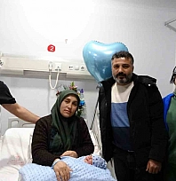 Malatya'da yeni yılın ilk bebeği Muhammet dünyaya geldi