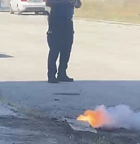 Malatya'da yer altındaki elektrik hattında yangın paniği