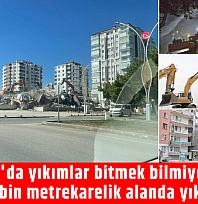 Malatya'da yıkımlar bitmek bilmiyor! 41 ay sonra 157 bin metrekarelik alanda yıkım ihalesi