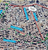 Malatya'da yollar araç trafiğine kapatıldı