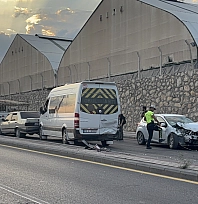 Malatya'da zincirleme kaza
