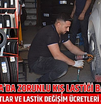 Malatya'da Zorunlu Kış Lastiği Başladı: Güncel Fiyatlar ve Lastik Değişim Ücretleri Açıklandı…