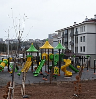 Malatya'daki deprem konutları sosyal donatılarıyla fark yaratıyor