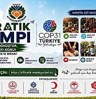 Malatya'da 50 lise öğrencisi için Sıfır Atık Kampı başlıyor