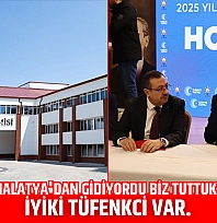 'Malatya'dan gidiyordu biz tuttuk': İyiki Tüfenkci var.