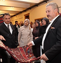 Malatya'dan Kayseri'ye uzanan kültür: 120 yıllık heybeler sergilendi