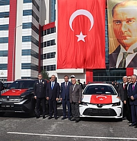 Malatya Emniyeti'nin filosuna 16 yeni hizmet aracı katıldı