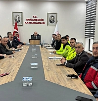 Malatya Kışa Hazırlanıyor: 2025-2026 Kış Tedbirleri Masaya Yatırıldı